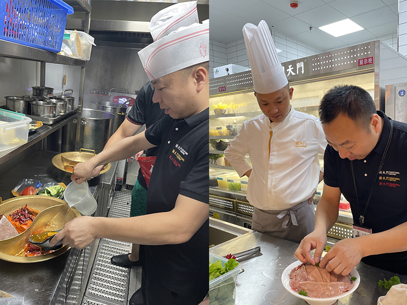 湖州安吉店 后厨指导教学