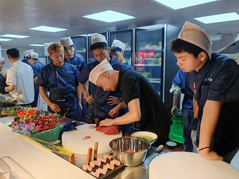 江苏徐州丰县店 后厨指导教学