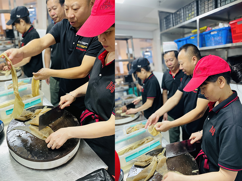 西藏山南店 后厨指导教学