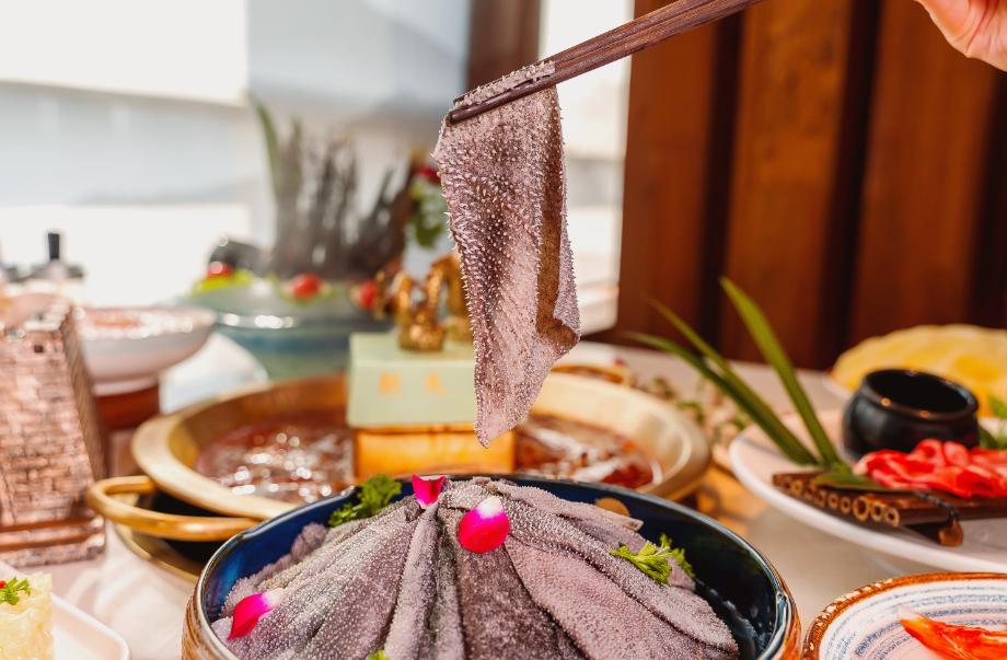 重庆水火锅，毛肚怎么处理，新鲜又美味